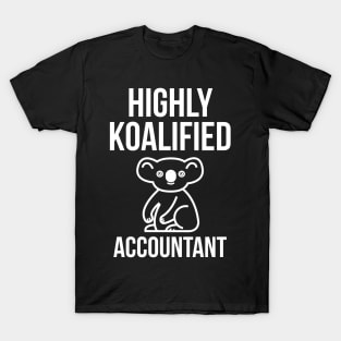 Highly Koalified Accountant T-Shirt